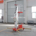 inddor outdoor single mast aluminum lift platform